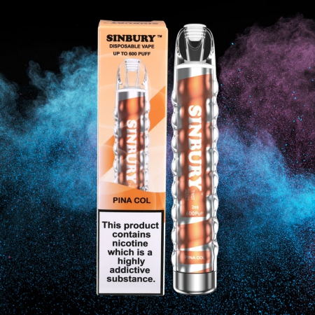 SINBURY Twist Series E-cigarette 2.0ML 20MG - Pina Col Flavor