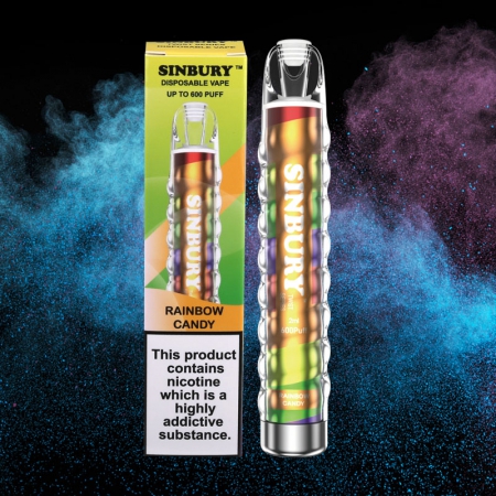 SINBURY Twist Series E-cigarette 2.0ML 20MG - Rainbow Candy Flavor